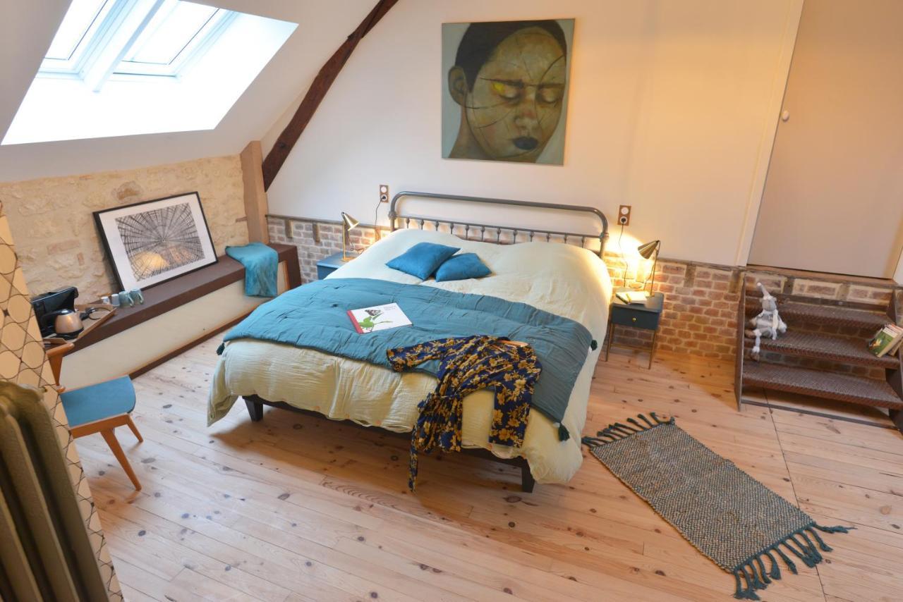 Bed and Breakfast L'Artelier Dans Ma Cour Hermonville Esterno foto