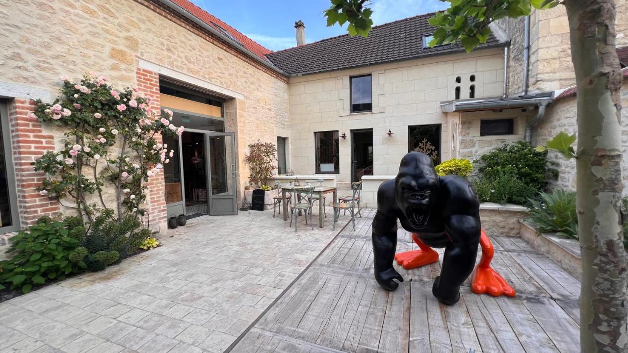 Bed and Breakfast L'Artelier Dans Ma Cour Hermonville Esterno foto